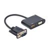 Gembird КАБЕЛЬ-АДАПТЕР VGA - HDMI VGA 0,15 М ЧЕРНЫЙ