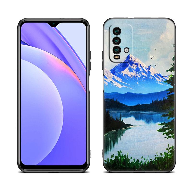 Чехол для телефона с пейзажем снежной горы для iPhone Samsung Galaxy Redmi Xiaomi Oppo OnePlus Note SA 7 8 9 10 11 12 13 14 20 21 22 23 53 54 Pro Max Ultra