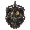 Decorative Doorbell Antique Scary Skeleton Doorbell with Sound for Door Decoration Party Prop