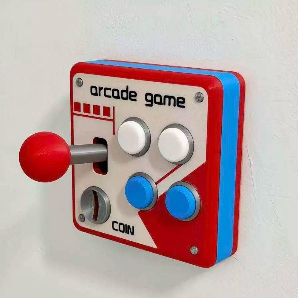 Retro Arcade Games Light Switch Guard Covers Creative Console-shaped Switch Cover  Home Decoration