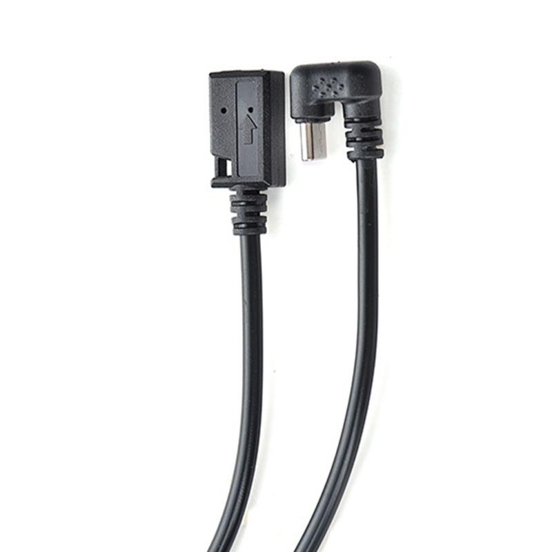Мини USB 5-контактный female на Type C male Кабель для передачи данных для мобильного гейминга и зарядки планшета, 30 см