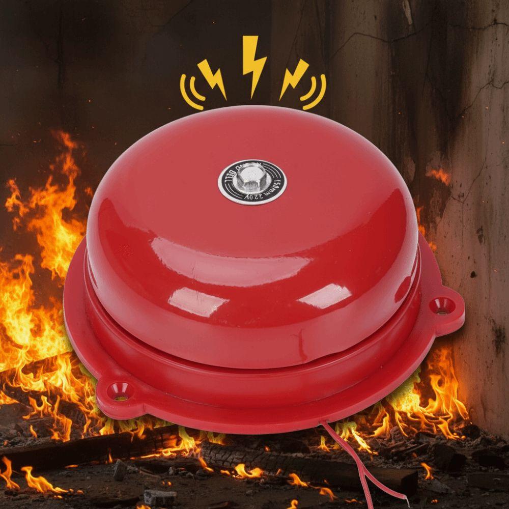 Waterproof Point Fire Alarm AC 220V Fire Alarm Bell Internal Strike Alarm Bell Apartment