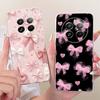 For Realme 12+ 12X 12 5G Cute Flower Butterfly Cat Painted Case For Realme12 5G 12 Plus 12X 12Plus Soft Silicone TPU Phone Cases