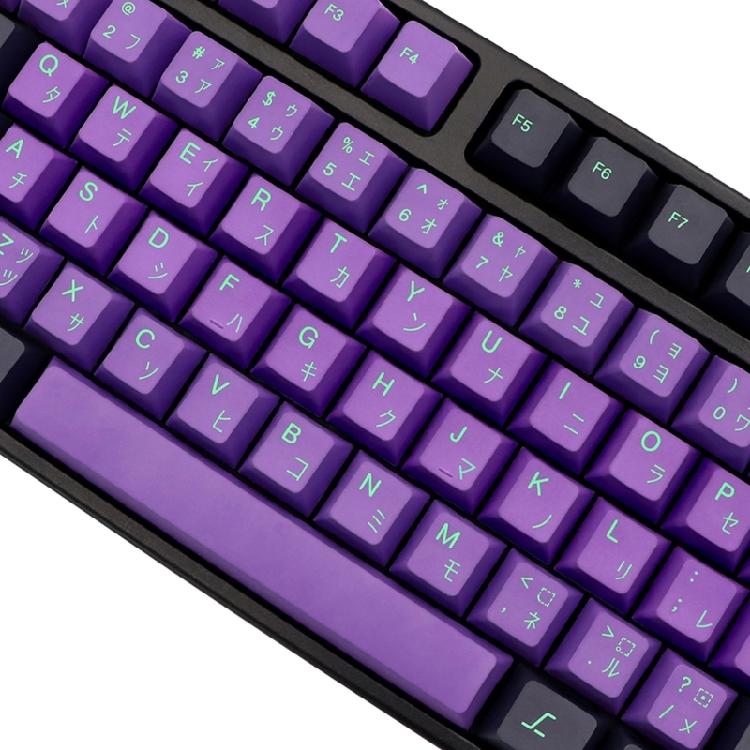 PBT Dye Sub Keycaps 146pcs Cherry Profile EVA Keycap Set for Gaming Mechanical