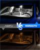 Marsauto T10 LED License Plate Light for DC Cars, Non-Polarized, Position Lamp, Room