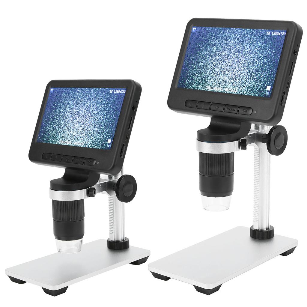 5in Electron Microscope 1080P HD USB Magnifying Microscope Kit Maintenance Inspection Tool