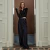 UNIFREE Women's Loose Drape Wide-Leg Trousers