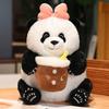 Plush Panda Toy Cute Cartoon Girl Child Cushion Birthday Holiday Gift Dolls