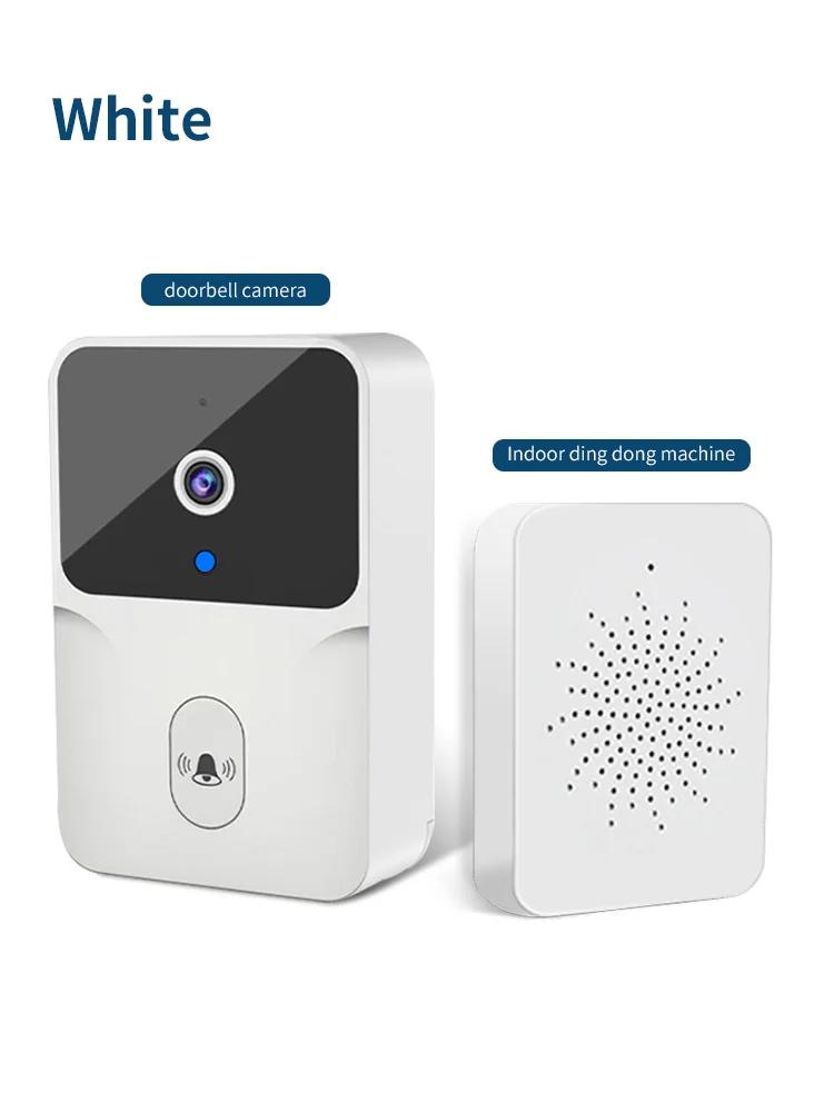Tuya WiFi Wireless Doorbell Smart Visual Doorbell With Camera Intercom Home Door Bell With Ding Dong Security Chime For Home