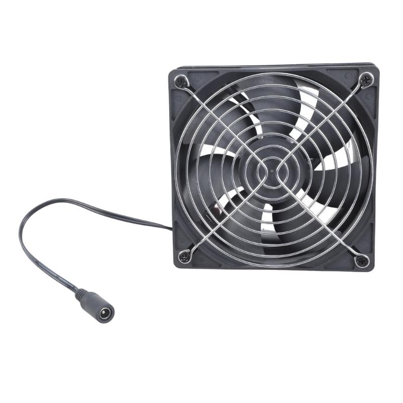 12 см 5 В Вытяжной вентилятор Тихий канальный вытяжной вентилятор Вентилятор для вытяжки воздуха с регулятором скорости