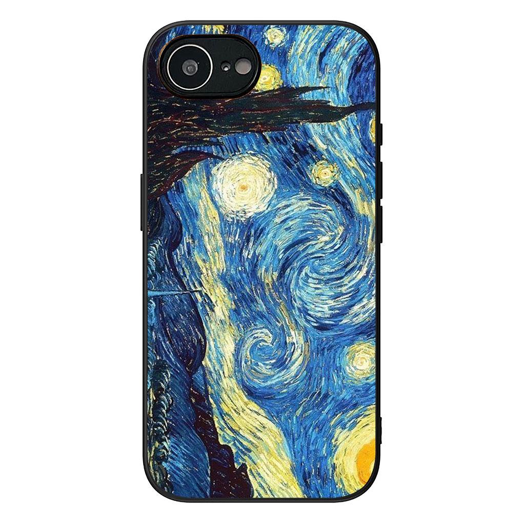 Cover for Apple iPhone 13 12 Mini XS 11 Pro Max 7 8 Plus + XR SE 2022 2020 SE3 Coque Phone Case Starry Night Van Gogh Painting