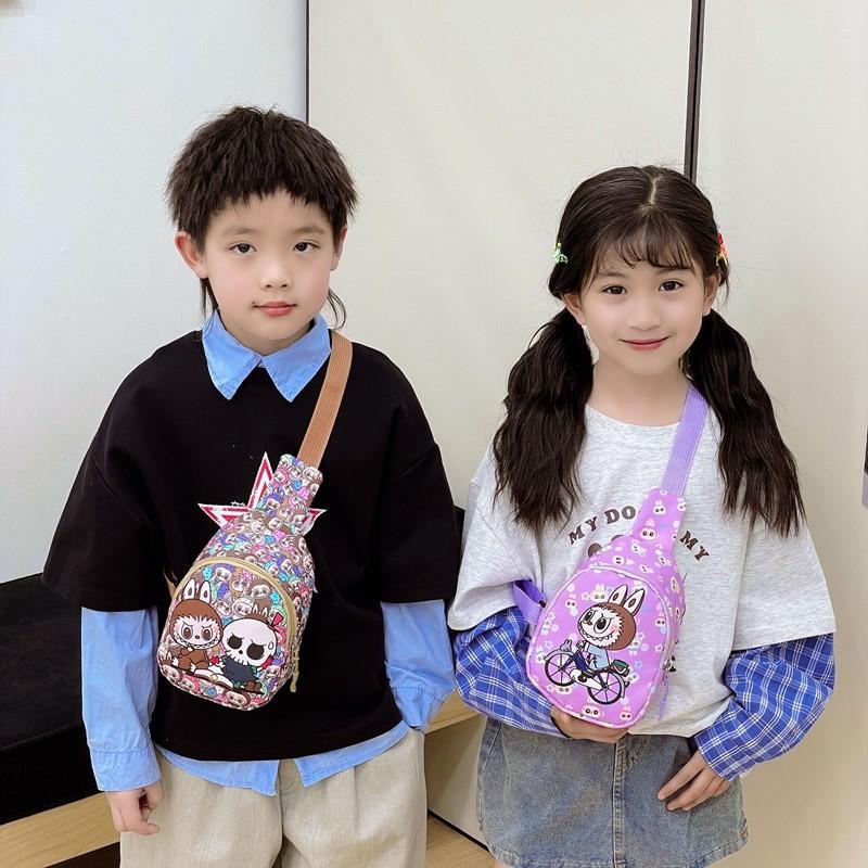 Принтованные сумки кроссбоди на плечо и грудь, детские мультяшные, для улицы, подарки