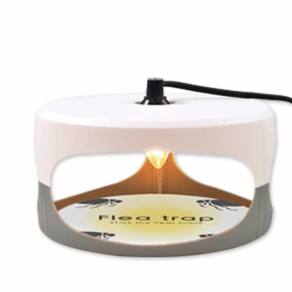 Round Shape Pest Control Capture Trap Effective Flea Trap Light Insect Catcher  Indoor Use