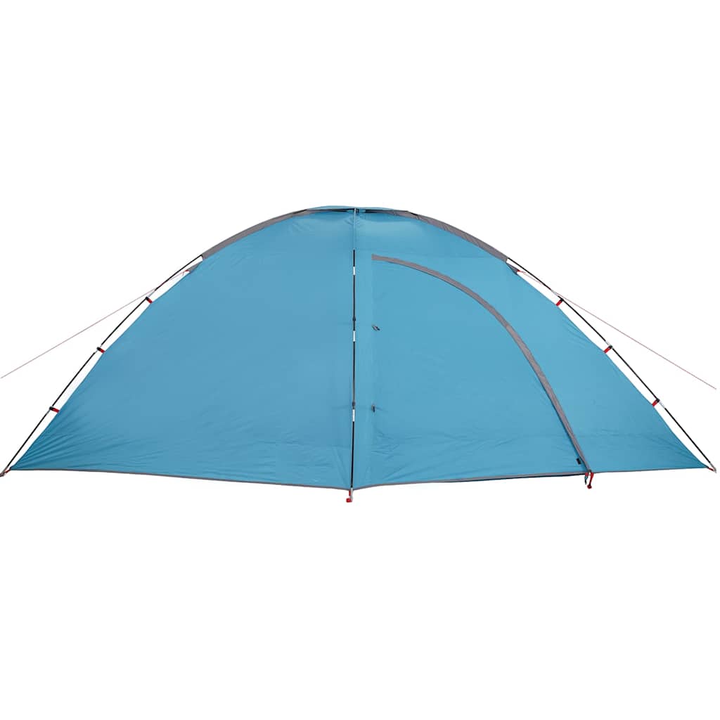 8 Person Camping Tent Blue Waterproof