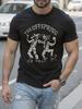 Графическая футболка Offspring Dance - 100% хлопок, с круглым вырезом, повседневная