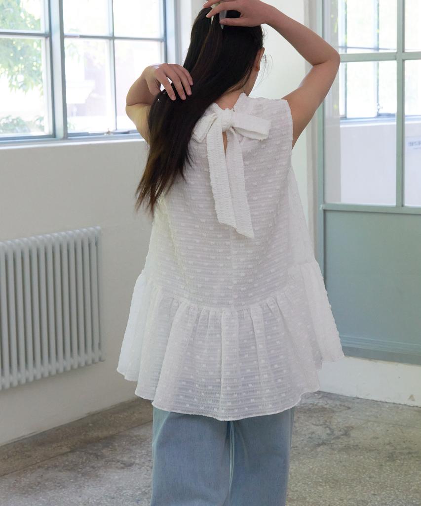 SO IR Wrinkle Mini Dress - White