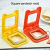 Sandwich Cutter Sandwich Bread Mould DIY Food Grade Stainless Filling Sandwich Seal Machine Mold Baking Tool