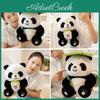 Плюшевая игрушка Панда с мотивами листа и удачи в качестве подарка для детей и для коллекционеров
