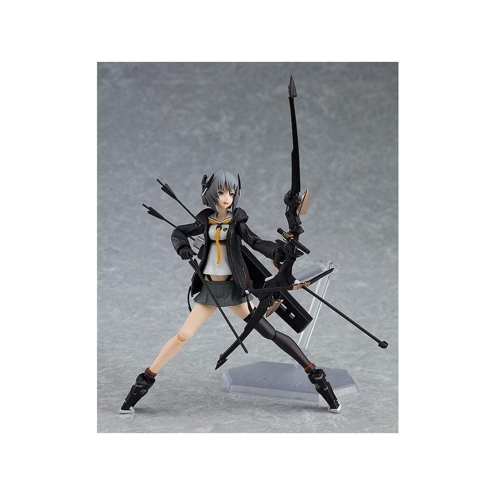 Figma Тяжелое оружие Старшая школьница Земля Немасштабная ABS&PVC окрашенная подвижная фигурка