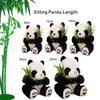 Bear Kneeling Sitting Soft Cloth Toy Plush Panda Present Doll Stuffed Animals Cute Cartoon Pillow