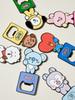 Official BT21 Korea-Exclusive Magnet Bottle Opener – 7 Characters (TATA, RJ, CHIMMY, COOKY, MANG, SHOOKY, KOYA)