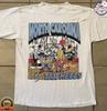 Винтажная футболка UNC Tar Heels Looney Tunes, Унисекс футболка NCAA UNC Tar Heels