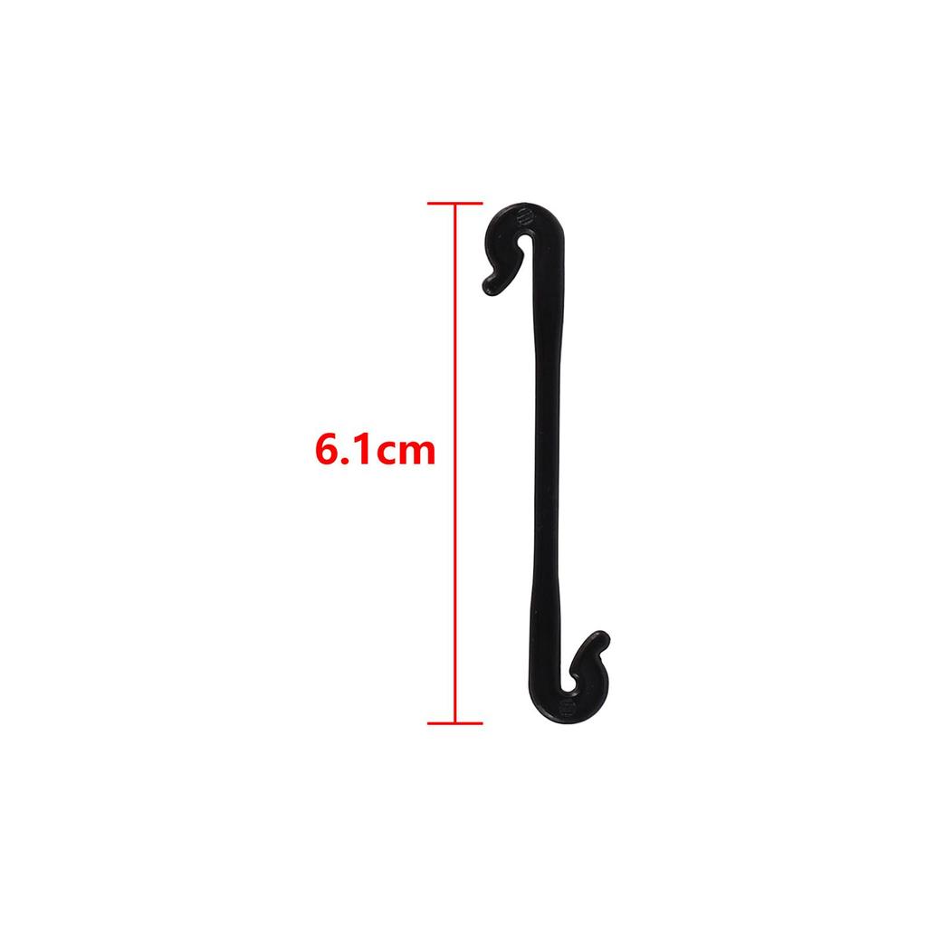 200Pcs Garden Plant Vines Tied Buckle Fixed Lashing Hook Garden Agriculture Greenhouse Vegetable Vine Fastening Strapping Clips