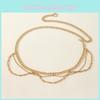 Womens Metallic Waist Chain With Engraved Style Fashion Belt For Versatile Outfits
