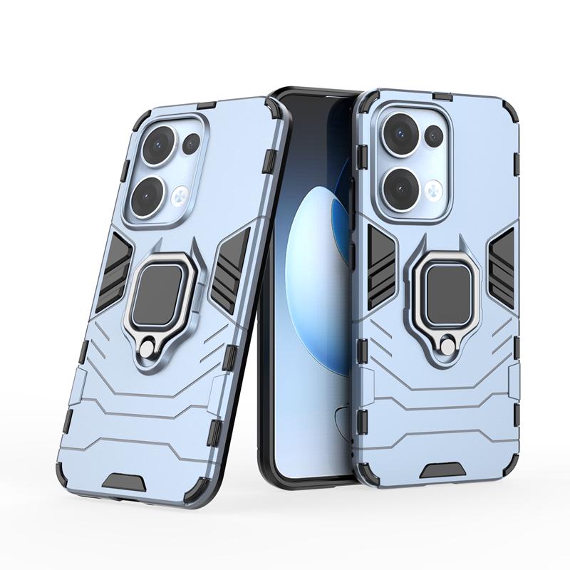 Для Reno 13 Pro 5G чехол противоударный бронированный металлический чехол-кольцо для OPPO Reno13 Pro Reno13Pro 5G магнитный автомобильный держатель чехол для телефона