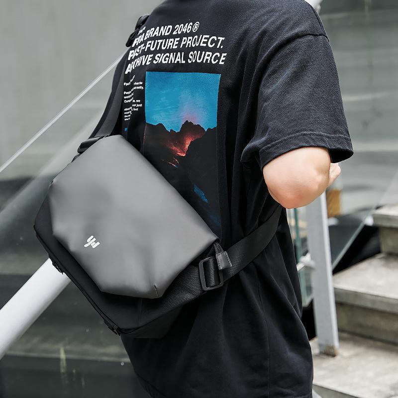 Crossbody Bag Men's Postman Bag Cycling Backpack Single-shoulder Bag Trendy Crossbody Bag