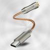 USB C на 3,5 мм Аудиоадаптер Type C для Наушников Донгл 32бит 384КГц ЦАП Кабель со Чипом CX31993 Аудиодекодеры