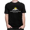 Мужская футболка на заказ «Buen Camino De Santiago» 100% хлопок, футболка для отдыха, с коротким рукавом, приталенная одежда, подарок