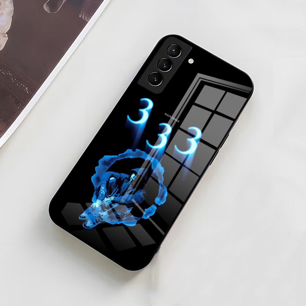 Чехол для телефона R-Rapper M-Matue 333 для Samsung A56 A36 A26 A16 A15 A25 A35 A55 A14 A34 A24 A54 Стеклянный чехол