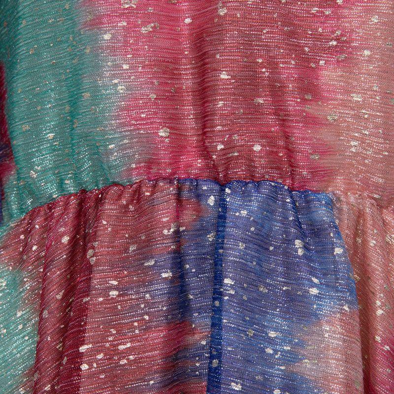 Короткое кокосовое платье-радуга с пайетками с V-образным вырезом Женское HOLLY AND JOEY