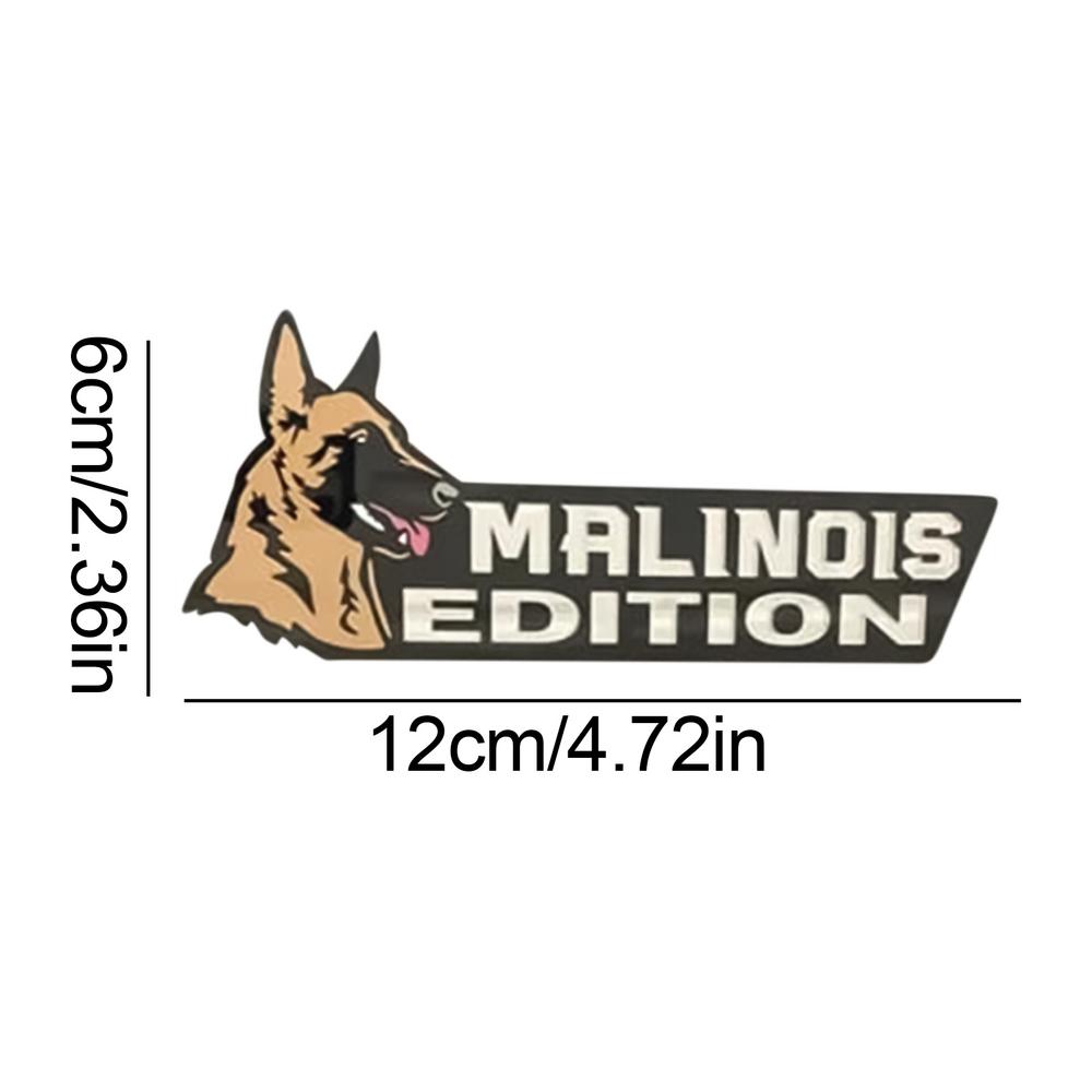 Значок для автомобиля с изображением собаки, 3D-значок для собак, акриловый значок, наклейка для автомобиля, наклейки на бампер, забавный автомобильный значок для экстерьера автомобиля