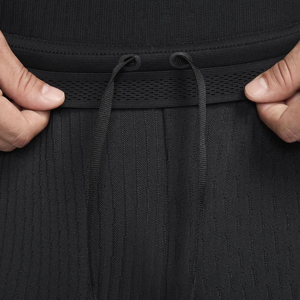 Nike Футбольные трикотажные брюки Dri-FIT ADV с дизайном значка, мужские брюки, черные, FN9306-010