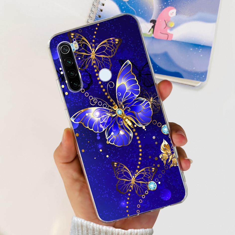 Для Xiaomi Redmi Note 8 Чехол Милый Мультяшный Мягкий Силиконовый Чехлы Для Телефона Для Xiaomi Redmi Note 8T 8 t Чехол На Redmi Note8 Задняя Крышка