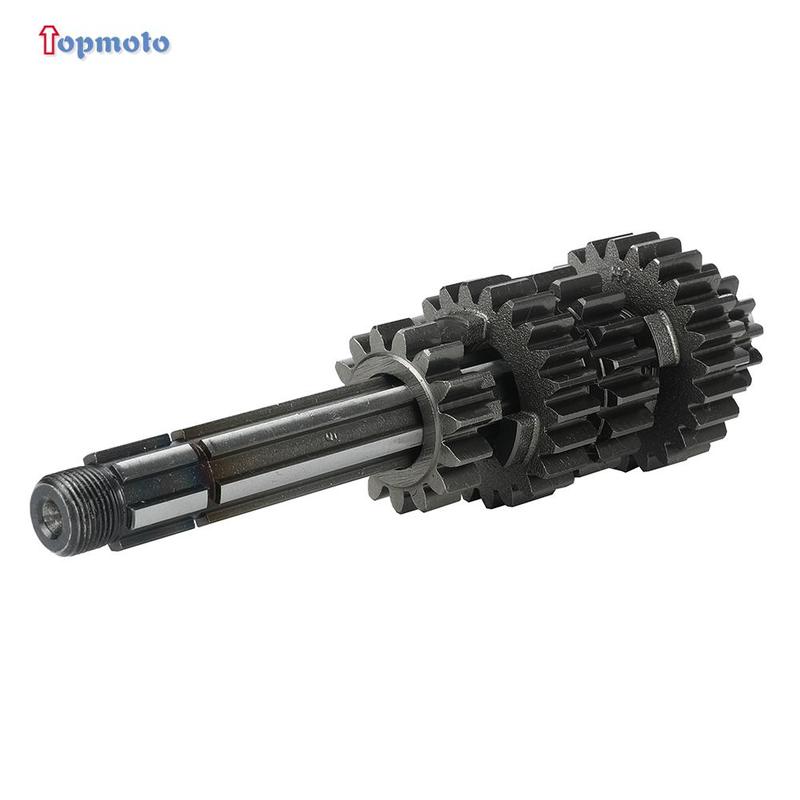 For ZongShen ZS Z190 W190 190cc 1P62YML-2 Engine Dirt Pit Bike Atv Quad Motorcycle Transmission Gear Box Main Counter Shaft Kit