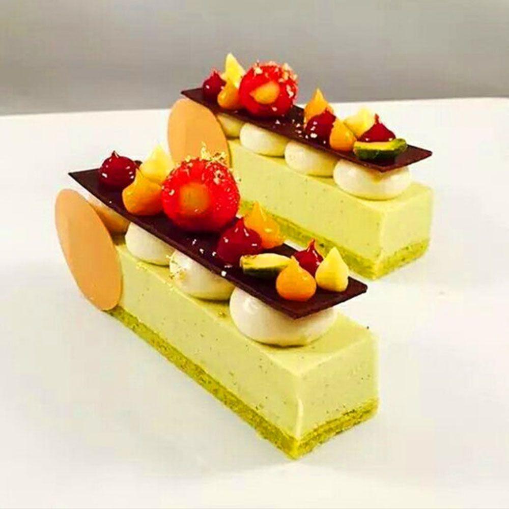 Прямоугольное кольцо из нержавеющей стали для выпечки мусса, формочки для печенья