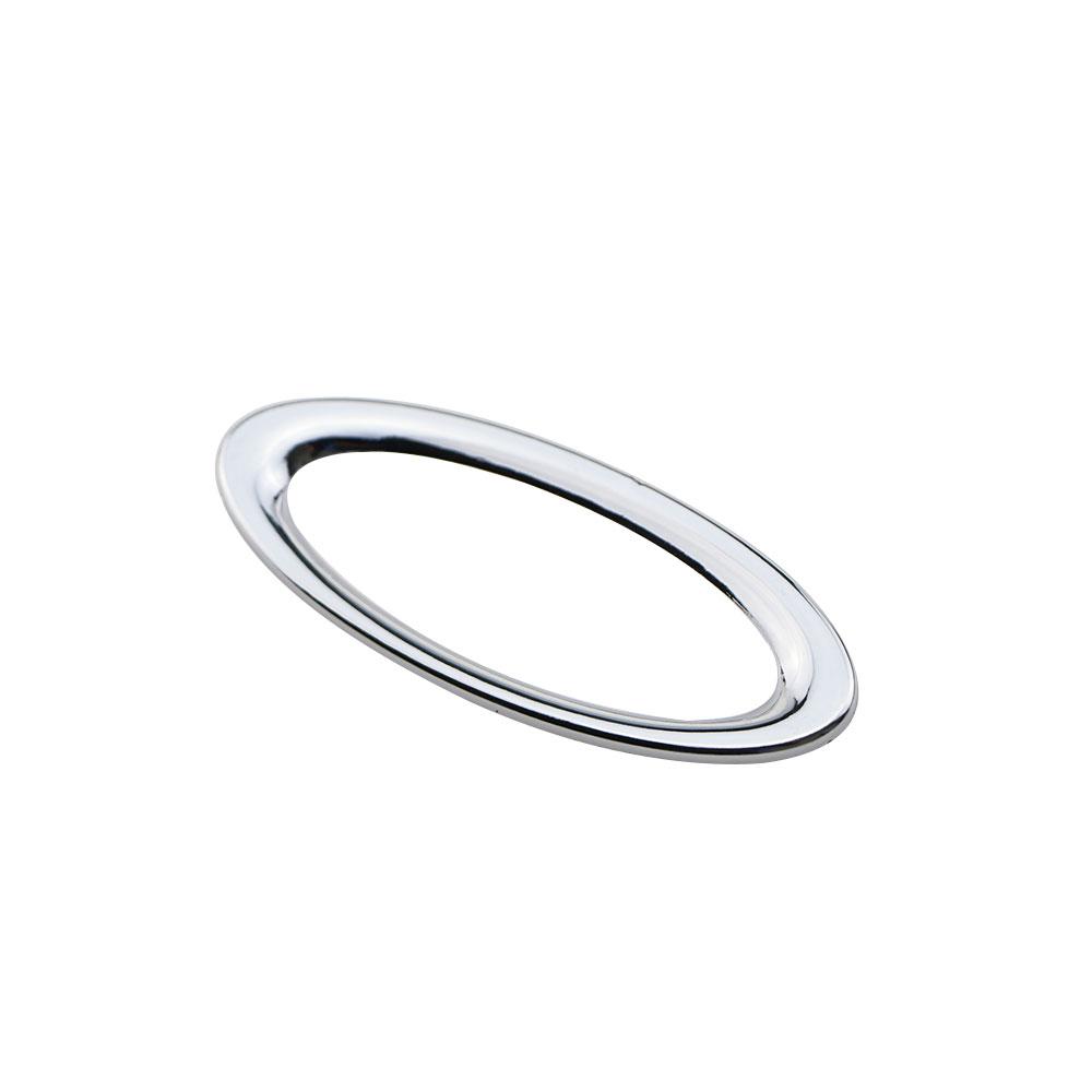 Высококачественная накладка из АБС-хрома на рулевое колесо, кольцо с логотипом для Ford Mondeo 2009 2010 2011 2012 2013 2014 2015, автоаксессуары