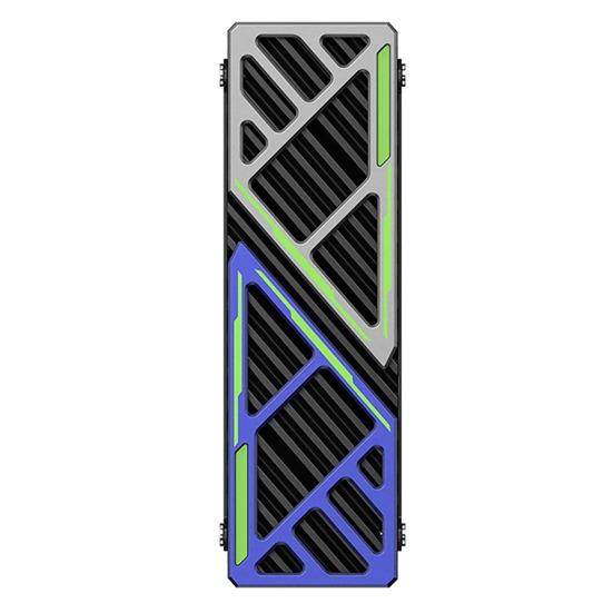 SSD Охлаждение твердотельного накопителя 2280 Радиатор Быстрый M2 2280 NVMe Жесткий диск Алюминий