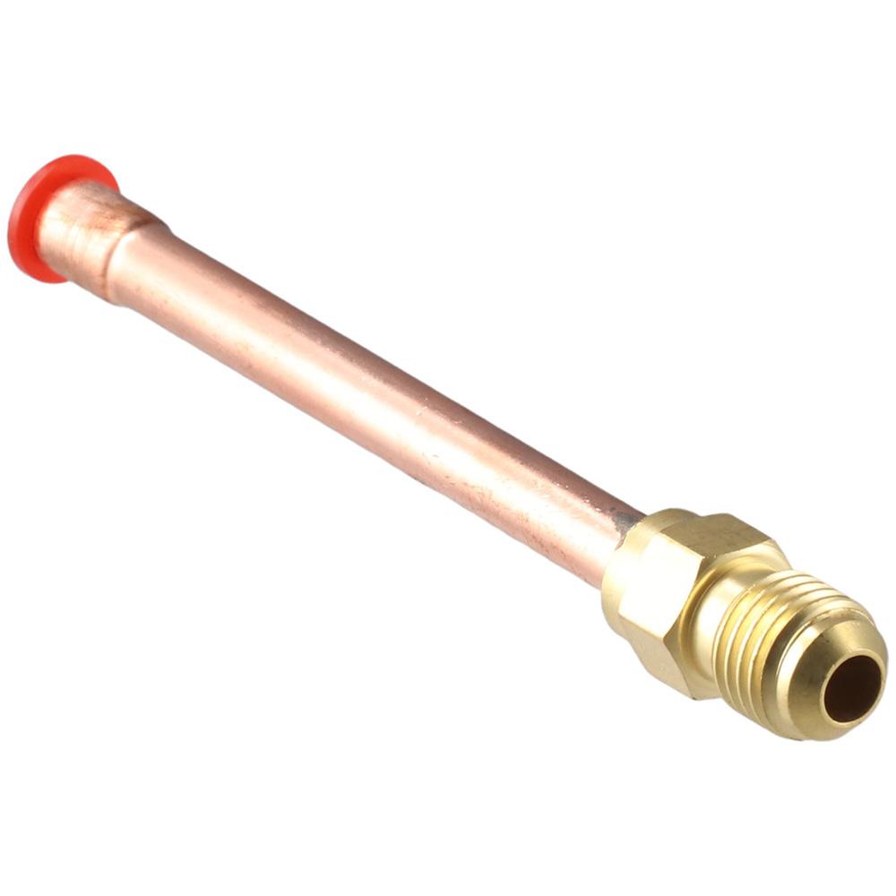 SAE 1/4 3/8 5/8 1/2 3/4 Air Conditioning Copper Pipe Flare Pipe Fitting  AC Line Connection