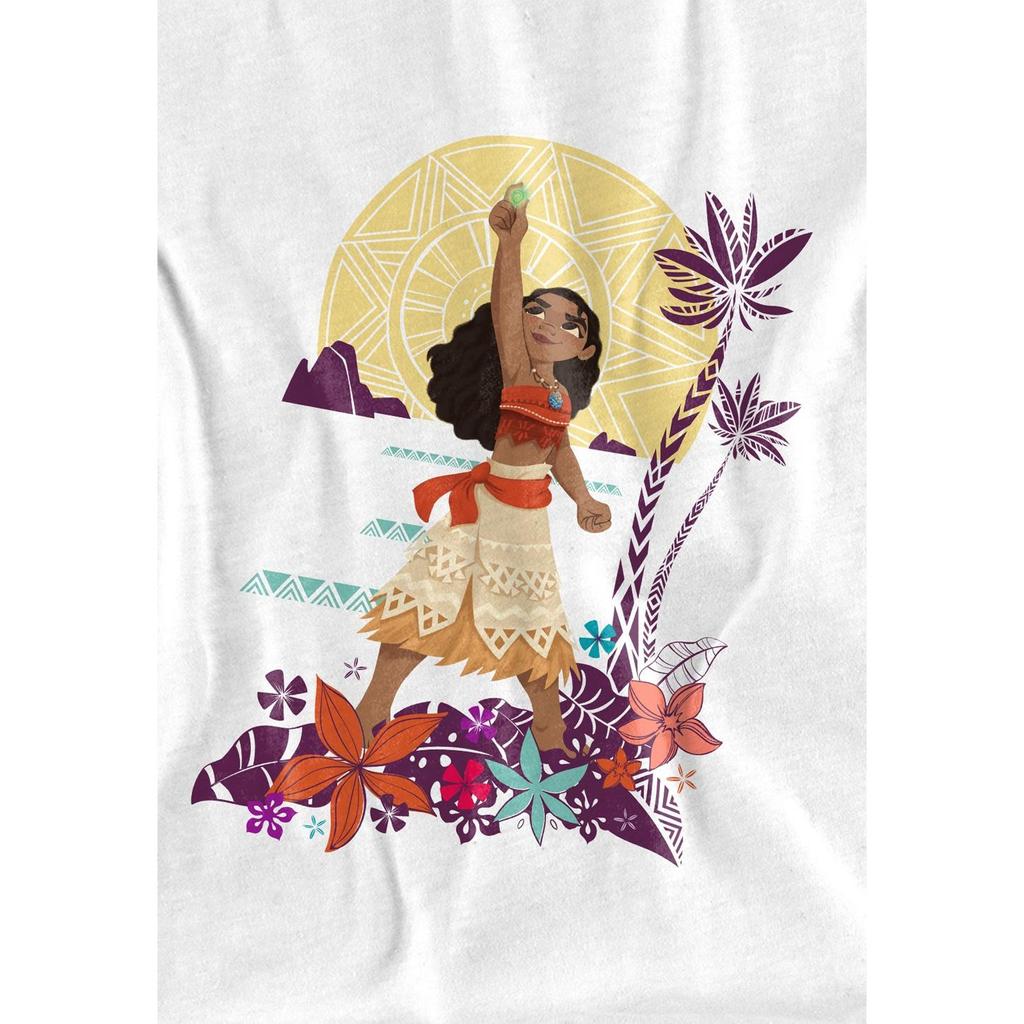 Moana Childrens/Kids Heart Sunset T-Shirt