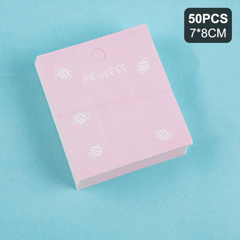 Hair Clip Paper Cards Hair Accessories Jewelry Display Card Hair Clip