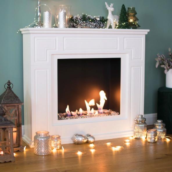 Portal Bioethanol fireplace MARCH TÜV set