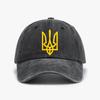 Украина Ретро Унисекс Бейсболка Стирка Ретро Мягкий Верхний Слой для Улицы Потертые Джинсовые Кепки Спортивная Регулируемая Кепка от Солнца
