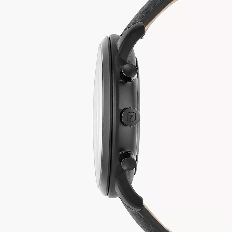 Fossil Мужские часы-хронограф Neutra - Синий круглый циферблат, Кожаный ремешок, Бизнес-кэжуал FS5503