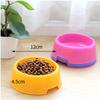 Миски для домашних животных Для собак, кошек, миски для еды, товары для животных Не хрупкие Круглая форма Пластик Легко чистить Прочные Гладкие Цветные