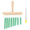 8Tone Chimes SingleRow Tube Children S Percussion Instruments Orff Preschool Toys with Hammer(Green )