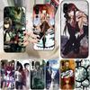 Steins Gate Anime Phone Case For Huawei P50 P40 P30 Pro Lite P Smart 2021 2019 Magic 3 Soft Black Phone Cover